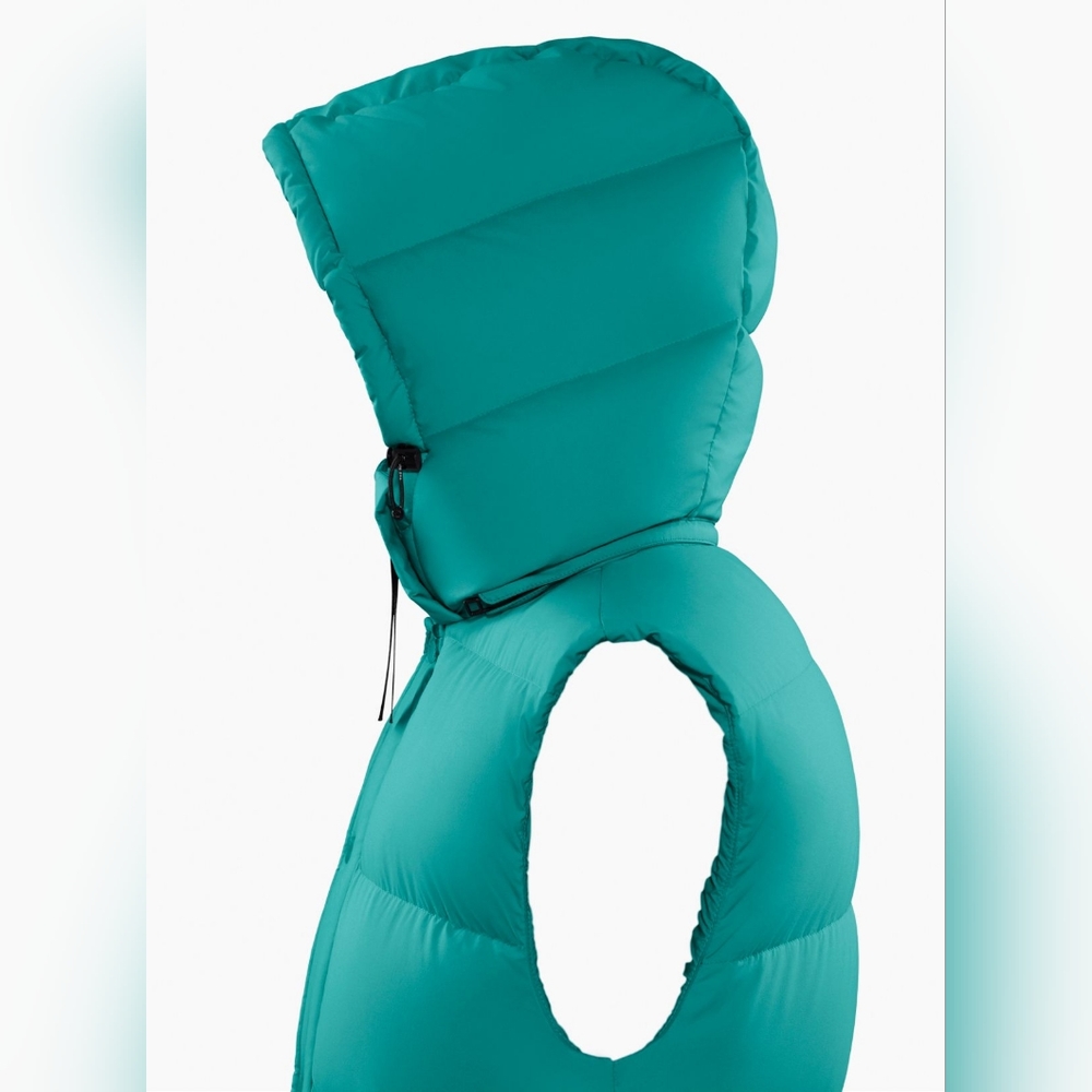 SOLD *** Super World™ THE SUPER PUFF™ Vest — Beryl Green — XXS - Picture 10 of 14